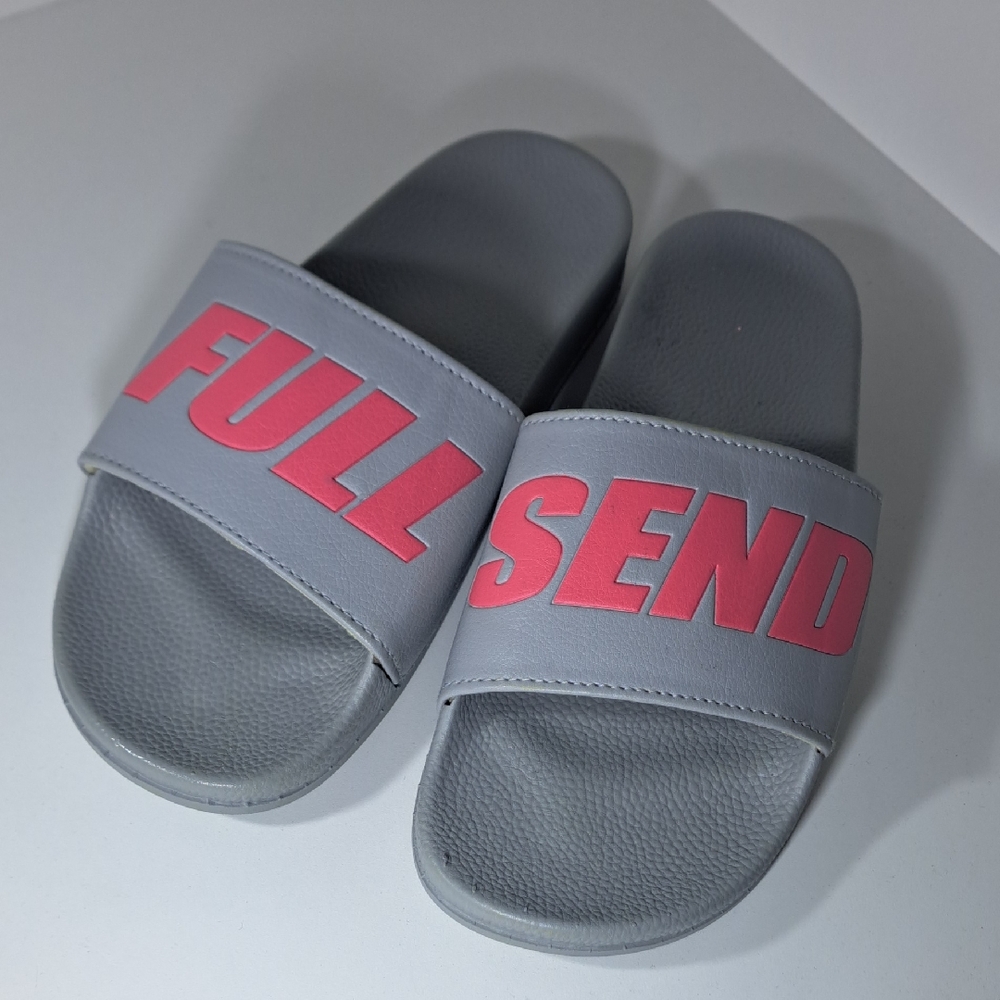 Slides ,Sandals "FULL SEND" Brans New